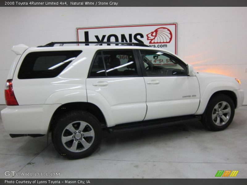 Natural White / Stone Gray 2008 Toyota 4Runner Limited 4x4