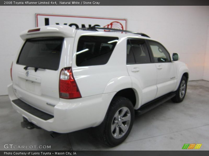 Natural White / Stone Gray 2008 Toyota 4Runner Limited 4x4