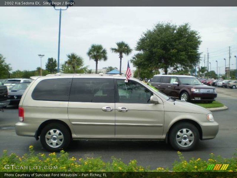 Silky Beige / Beige 2002 Kia Sedona EX