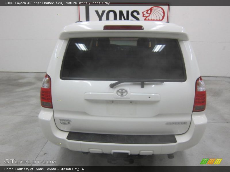 Natural White / Stone Gray 2008 Toyota 4Runner Limited 4x4