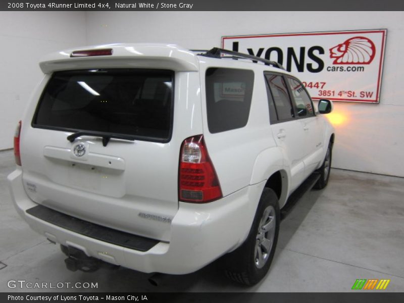 Natural White / Stone Gray 2008 Toyota 4Runner Limited 4x4