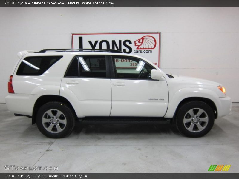 Natural White / Stone Gray 2008 Toyota 4Runner Limited 4x4