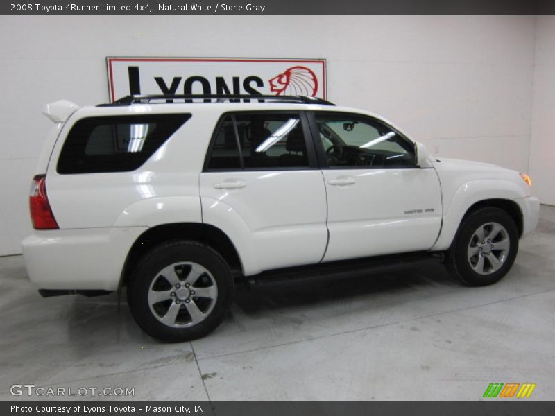 Natural White / Stone Gray 2008 Toyota 4Runner Limited 4x4
