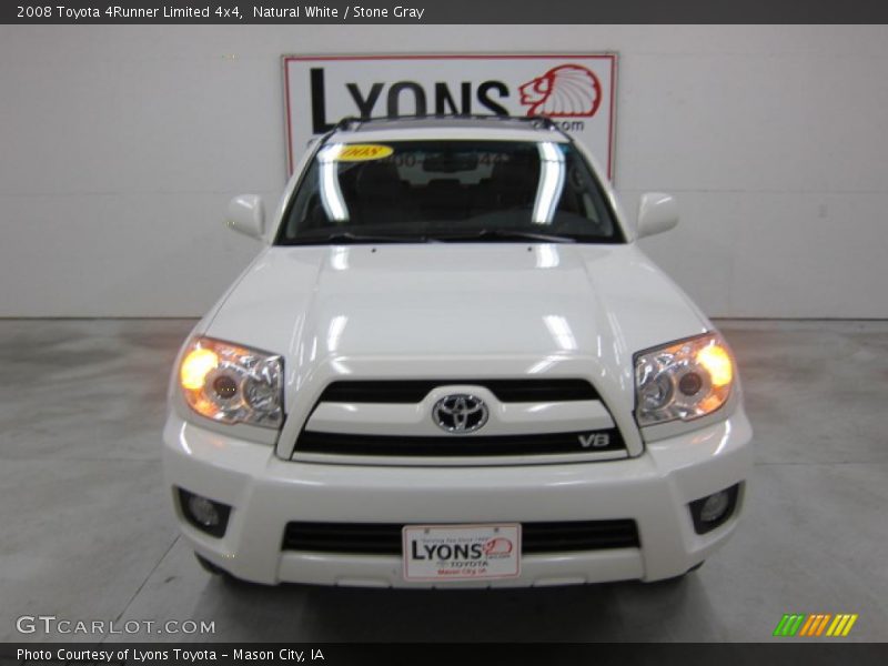 Natural White / Stone Gray 2008 Toyota 4Runner Limited 4x4