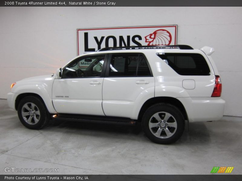 Natural White / Stone Gray 2008 Toyota 4Runner Limited 4x4