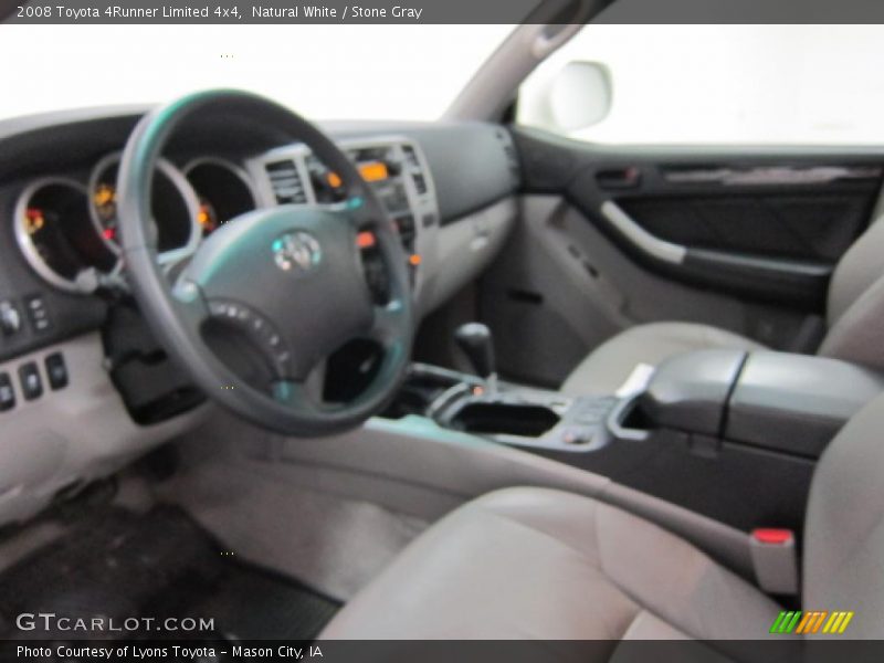 Natural White / Stone Gray 2008 Toyota 4Runner Limited 4x4