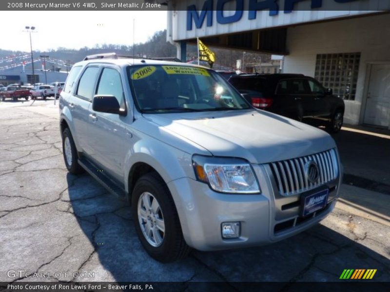 Silver Metallic / Stone 2008 Mercury Mariner V6 4WD