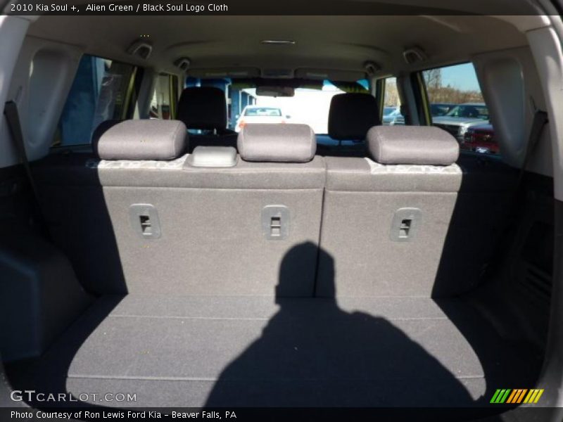 Alien Green / Black Soul Logo Cloth 2010 Kia Soul +