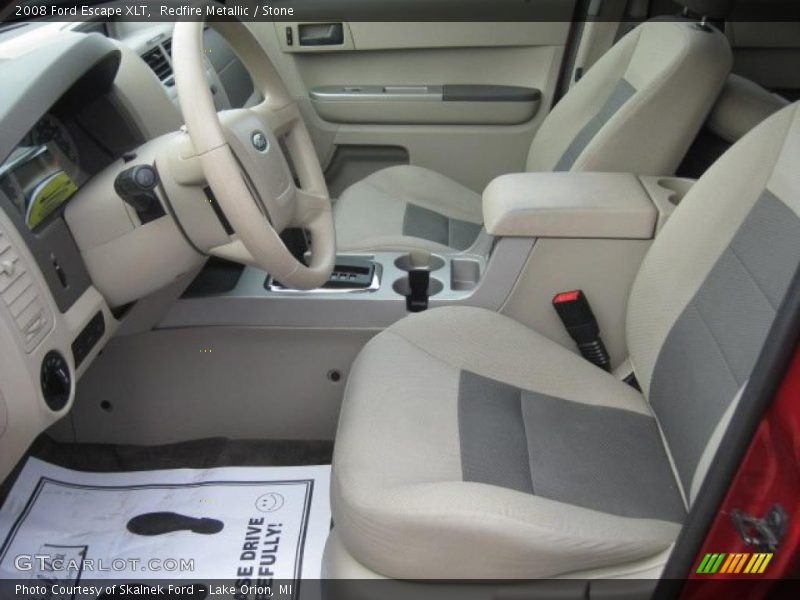 Redfire Metallic / Stone 2008 Ford Escape XLT