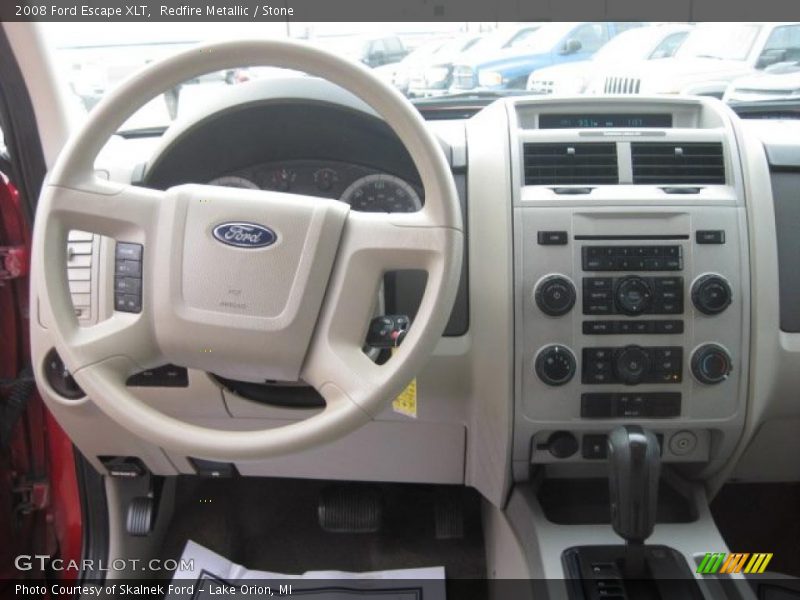 Redfire Metallic / Stone 2008 Ford Escape XLT