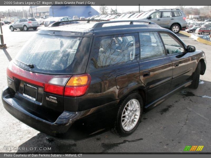 Black Granite Pearl / Gray 2000 Subaru Legacy GT Wagon