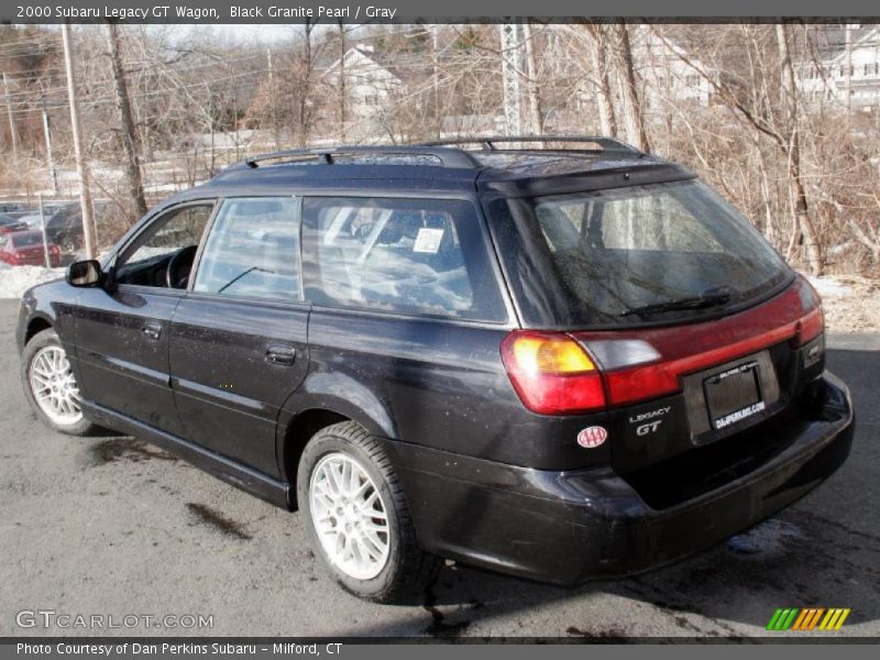 Black Granite Pearl / Gray 2000 Subaru Legacy GT Wagon