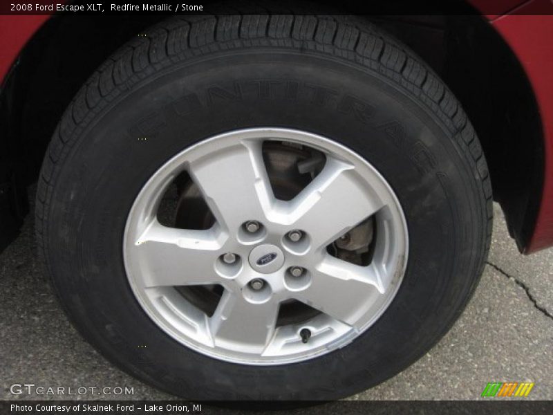 Redfire Metallic / Stone 2008 Ford Escape XLT