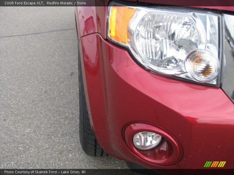 Redfire Metallic / Stone 2008 Ford Escape XLT