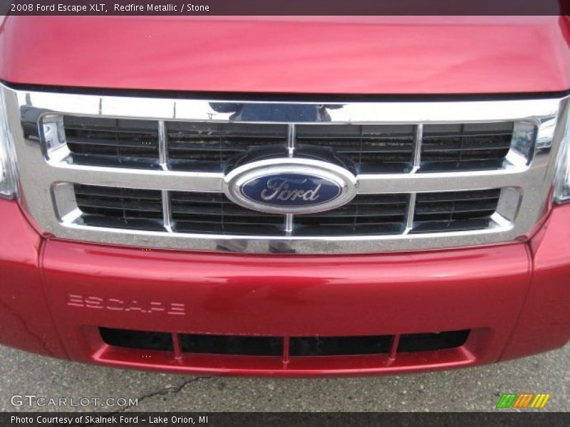 Redfire Metallic / Stone 2008 Ford Escape XLT