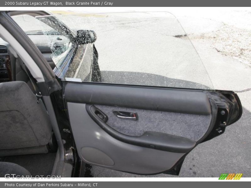 Black Granite Pearl / Gray 2000 Subaru Legacy GT Wagon