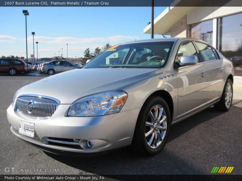 Front 3/4 View of 2007 Lucerne CXS