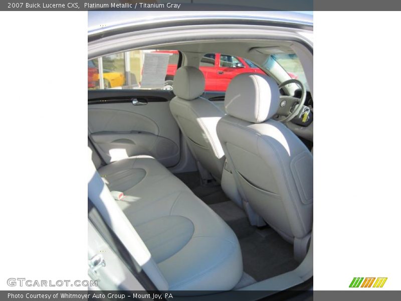 Platinum Metallic / Titanium Gray 2007 Buick Lucerne CXS
