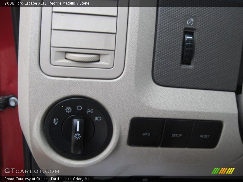 Redfire Metallic / Stone 2008 Ford Escape XLT