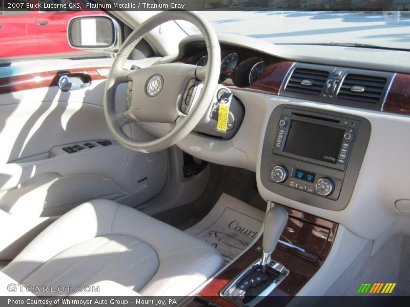  2007 Lucerne CXS Titanium Gray Interior