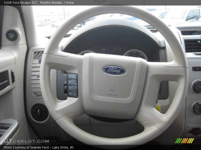 Redfire Metallic / Stone 2008 Ford Escape XLT
