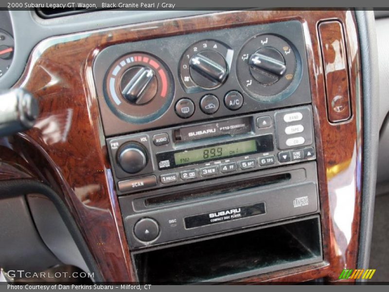 Controls of 2000 Legacy GT Wagon