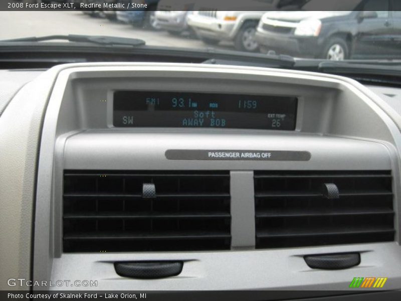 Redfire Metallic / Stone 2008 Ford Escape XLT