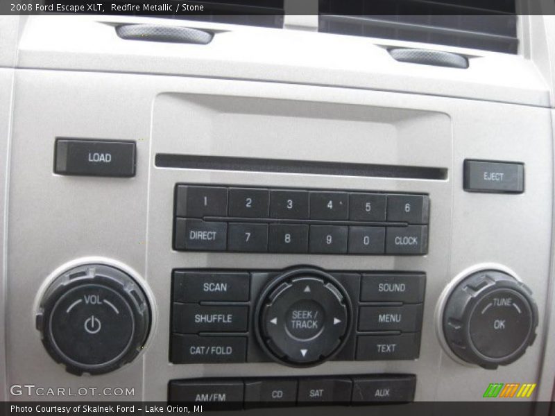 Redfire Metallic / Stone 2008 Ford Escape XLT