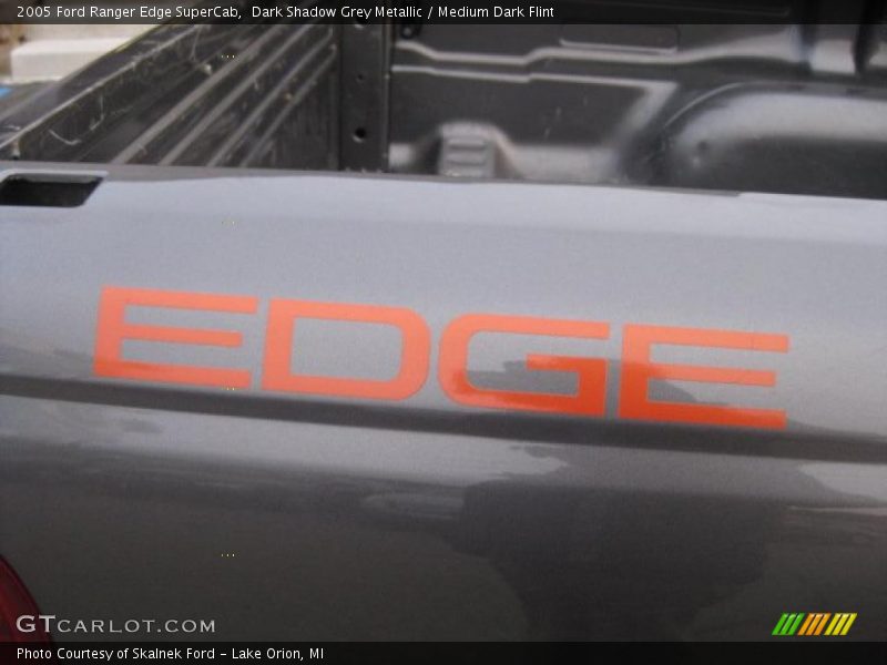 Dark Shadow Grey Metallic / Medium Dark Flint 2005 Ford Ranger Edge SuperCab