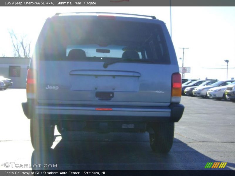 Gunmetal Pearl / Agate 1999 Jeep Cherokee SE 4x4