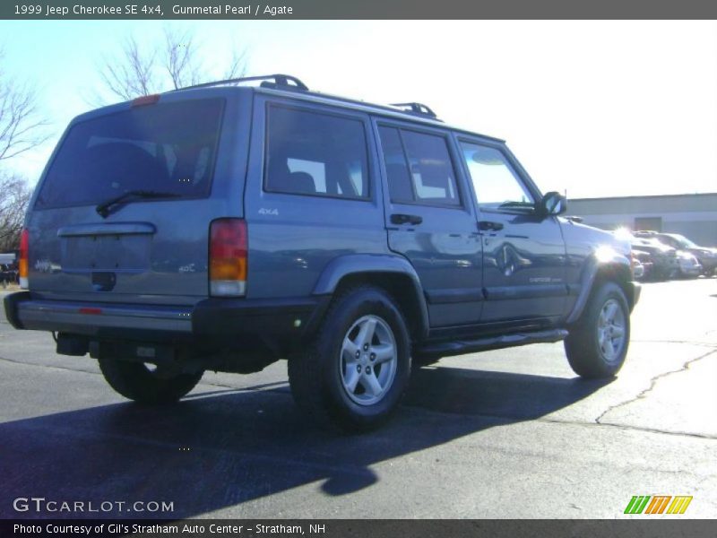 Gunmetal Pearl / Agate 1999 Jeep Cherokee SE 4x4