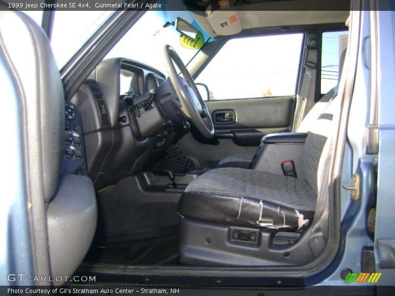 Gunmetal Pearl / Agate 1999 Jeep Cherokee SE 4x4