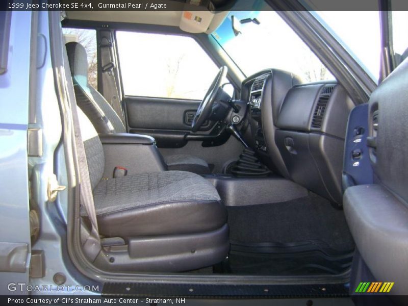 Gunmetal Pearl / Agate 1999 Jeep Cherokee SE 4x4