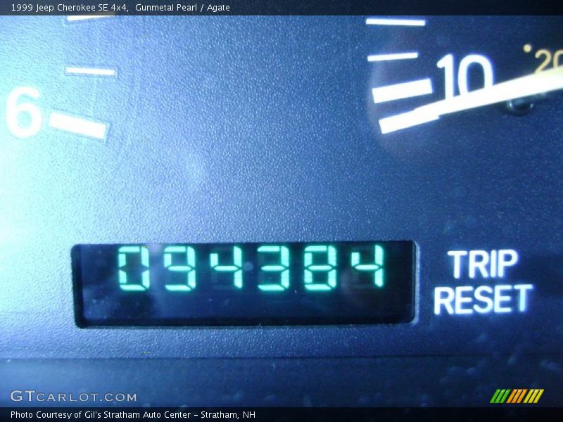 Gunmetal Pearl / Agate 1999 Jeep Cherokee SE 4x4