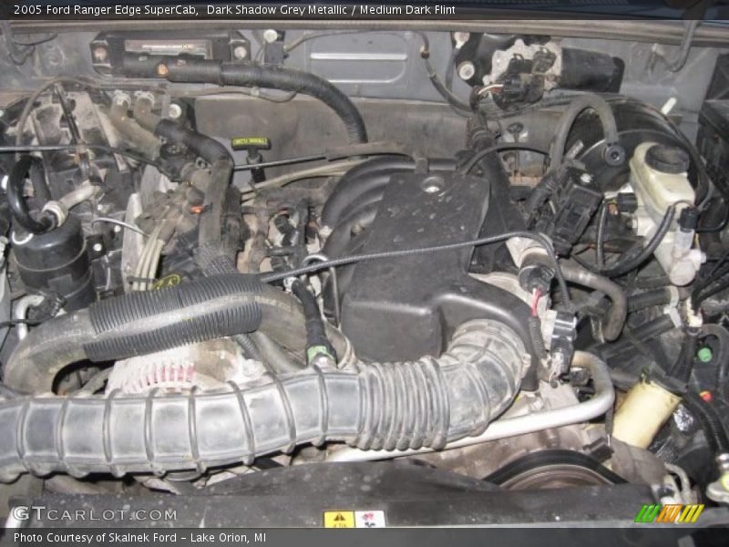 Dark Shadow Grey Metallic / Medium Dark Flint 2005 Ford Ranger Edge SuperCab
