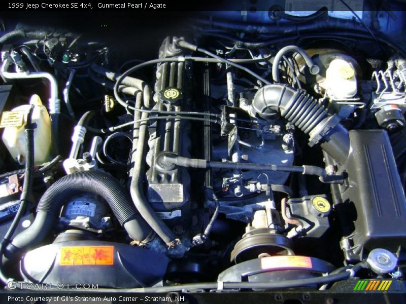 Gunmetal Pearl / Agate 1999 Jeep Cherokee SE 4x4