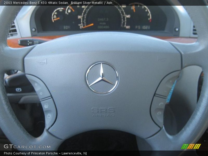  2003 S 430 4Matic Sedan Steering Wheel