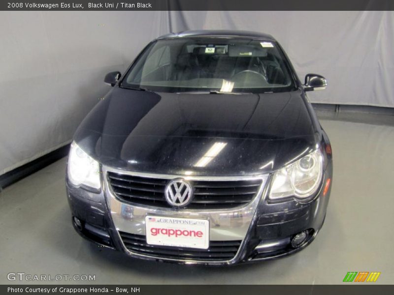 Black Uni / Titan Black 2008 Volkswagen Eos Lux