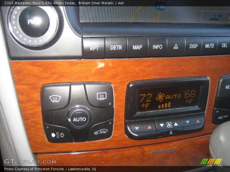 Brilliant Silver Metallic / Ash 2003 Mercedes-Benz S 430 4Matic Sedan
