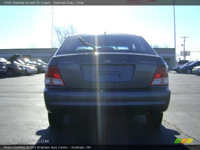 Charcoal Gray / Gray 2002 Hyundai Accent GS Coupe