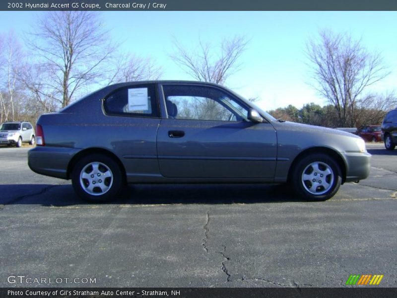 Charcoal Gray / Gray 2002 Hyundai Accent GS Coupe