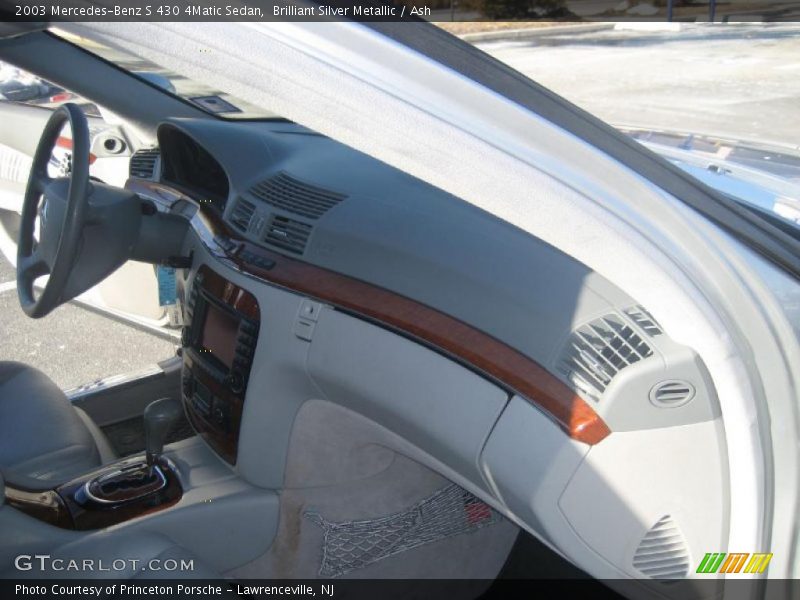 Brilliant Silver Metallic / Ash 2003 Mercedes-Benz S 430 4Matic Sedan