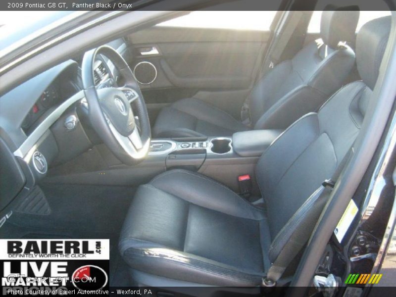 Panther Black / Onyx 2009 Pontiac G8 GT