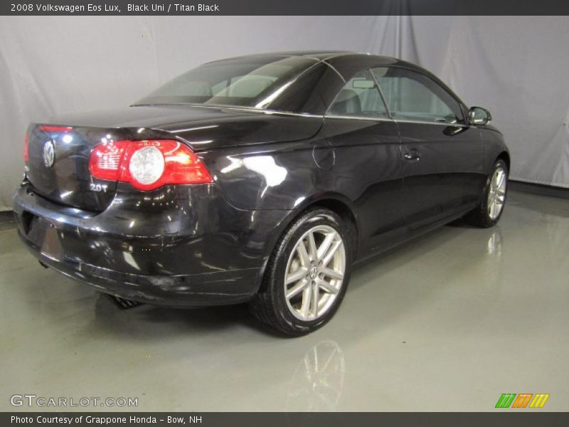 Black Uni / Titan Black 2008 Volkswagen Eos Lux