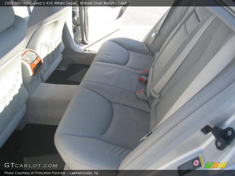 Brilliant Silver Metallic / Ash 2003 Mercedes-Benz S 430 4Matic Sedan