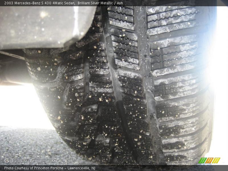 Brilliant Silver Metallic / Ash 2003 Mercedes-Benz S 430 4Matic Sedan
