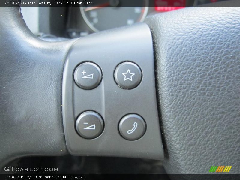 Black Uni / Titan Black 2008 Volkswagen Eos Lux