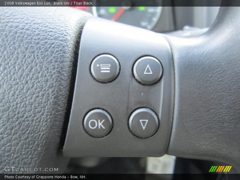 Black Uni / Titan Black 2008 Volkswagen Eos Lux
