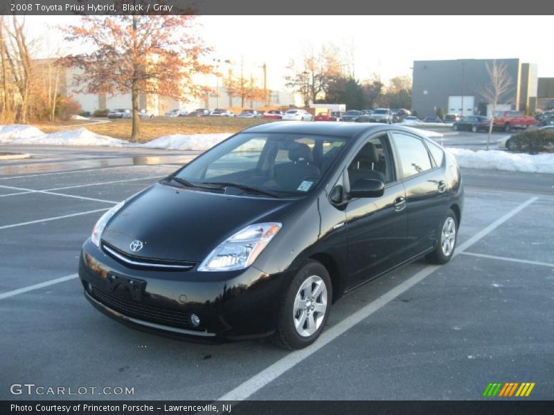 Black / Gray 2008 Toyota Prius Hybrid