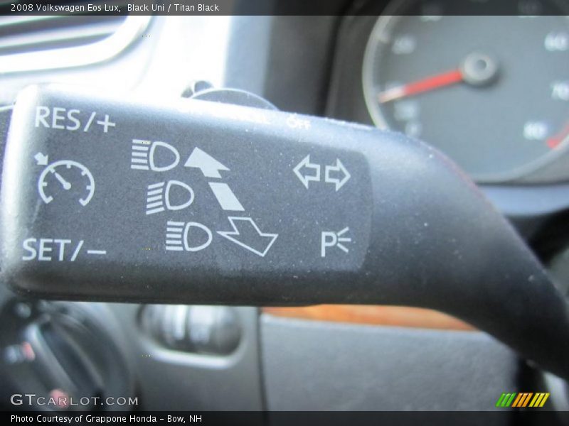 Black Uni / Titan Black 2008 Volkswagen Eos Lux